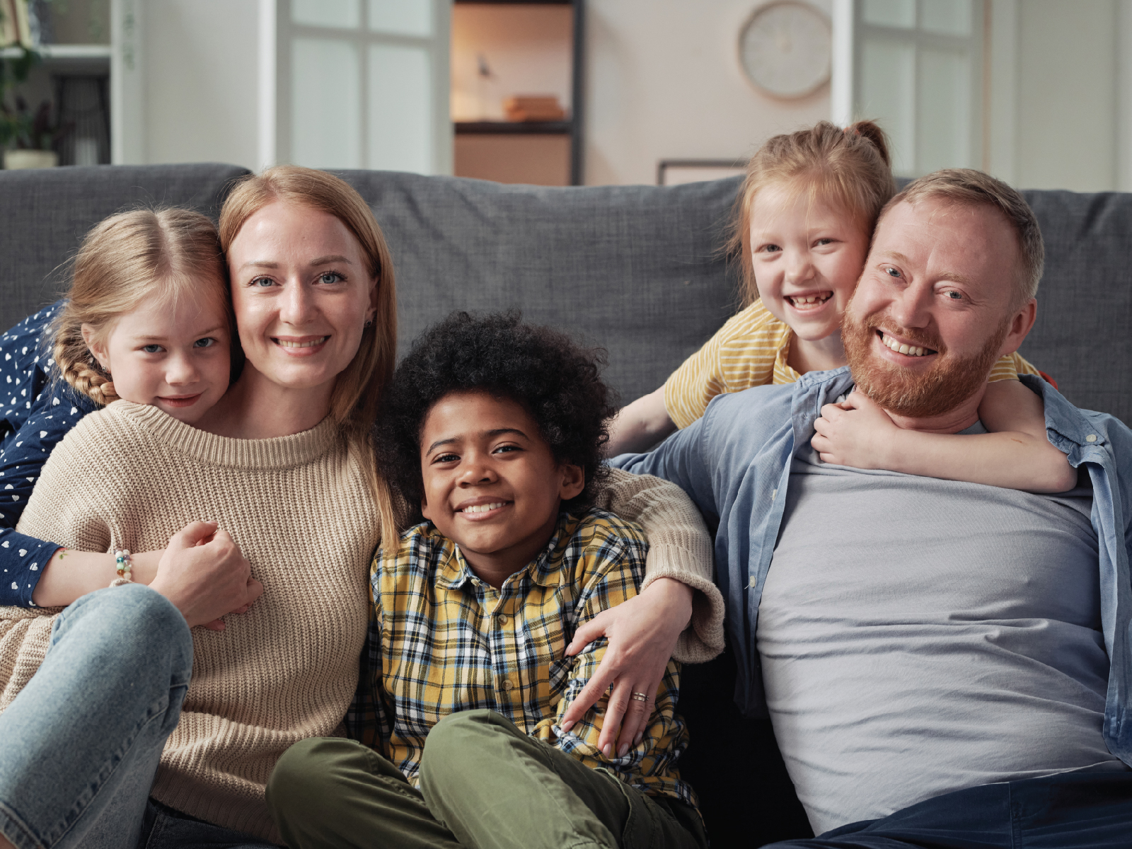 A happy family