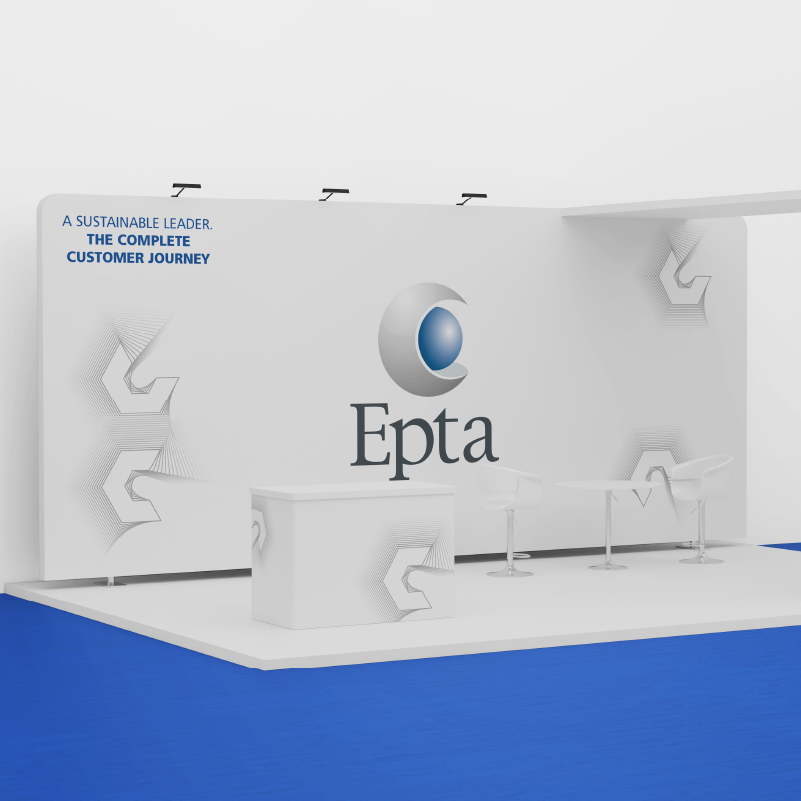 Promotional stand and collateral